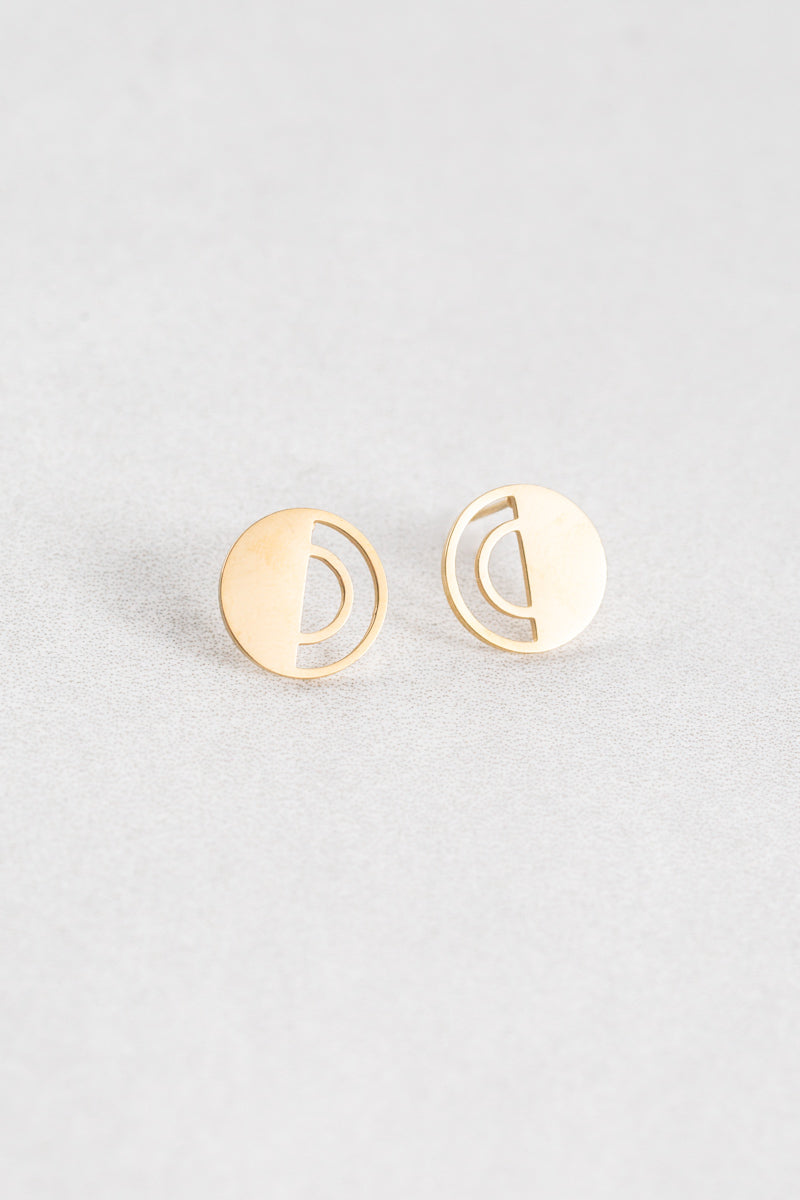 Echo Bounce Earrings | Gold (14K)