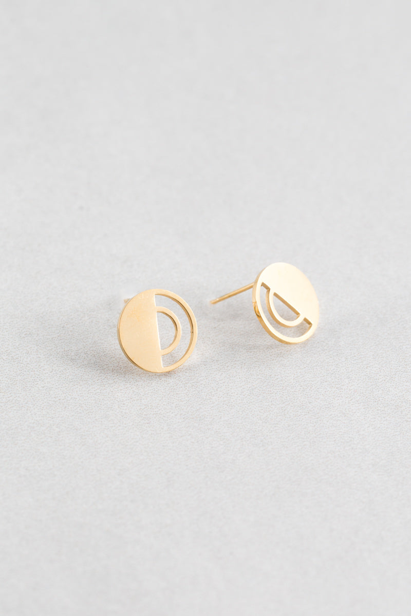 Echo Bounce Earrings | Gold (14K)
