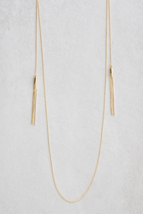 Tsarina Tassel Layered Necklace