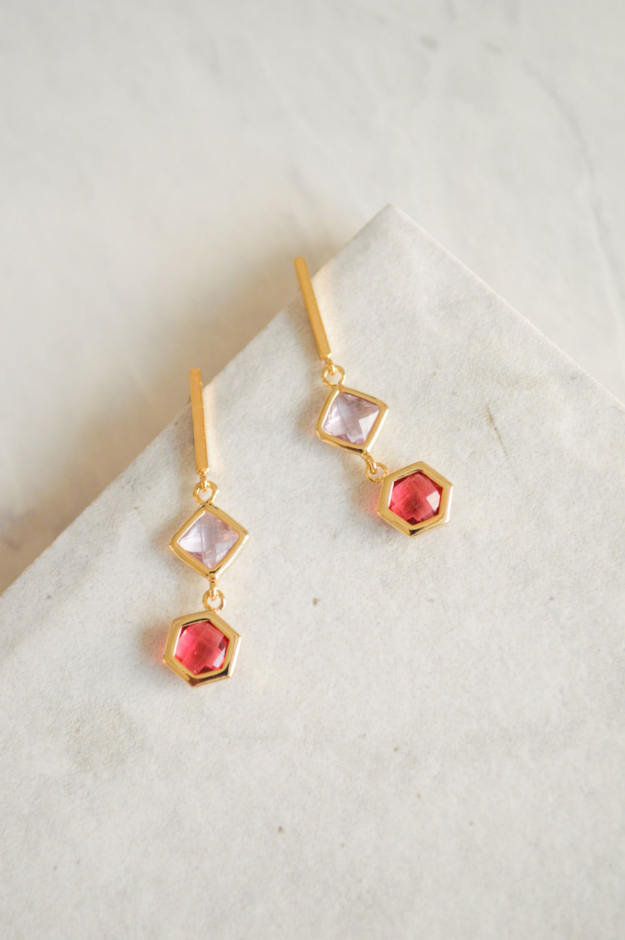 Lora Bar Jewel Drop Earrings