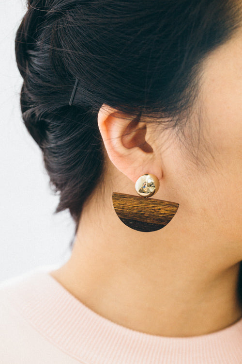 Holden Wooden Earrings